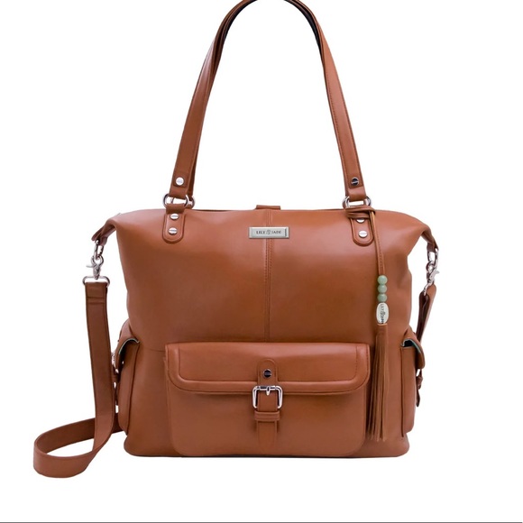 Lily Jade Meggan Bag Camel & Teal